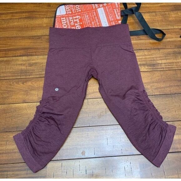 Lululemon ebb to street leggings  size 6 - Picture 2 of 5